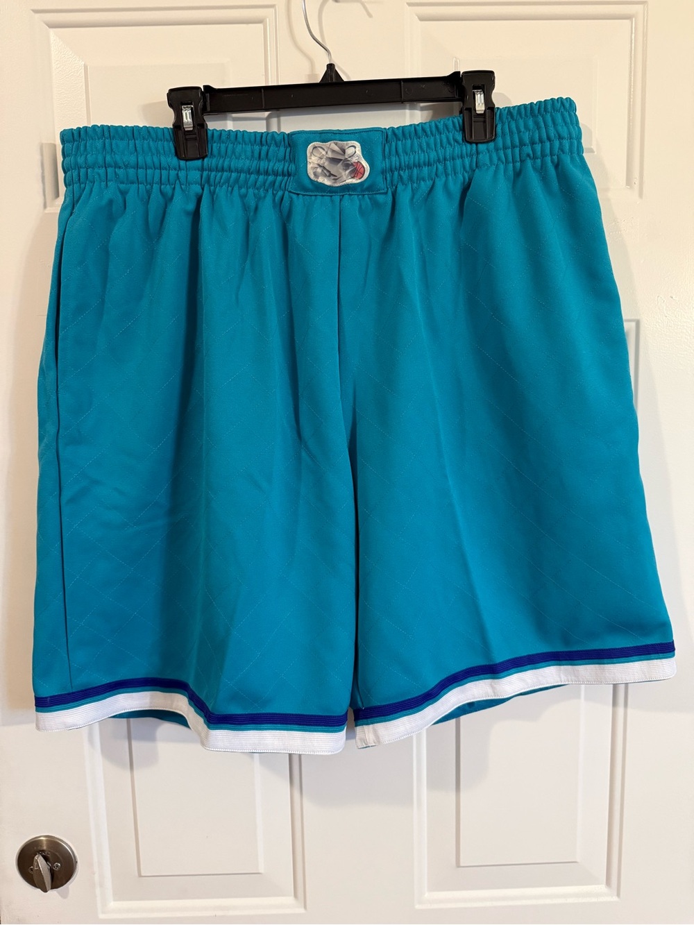 Charlotte Hornets 1992 Hardwood Classics 75th Anniversary Swingman Shorts XXL